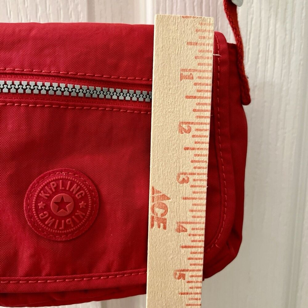 Kipling Women's Sabian Red Crossbody Mini Bag with Adjustable Strap With Jaxton - Picture 4 of 10